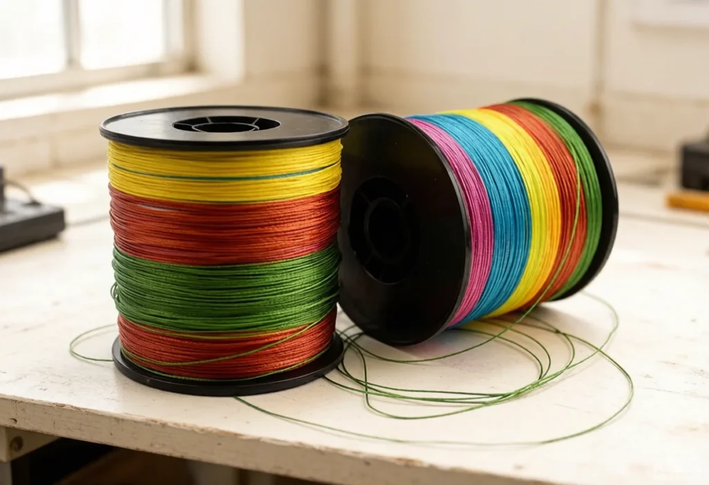 MFE fishing-line material visual reference